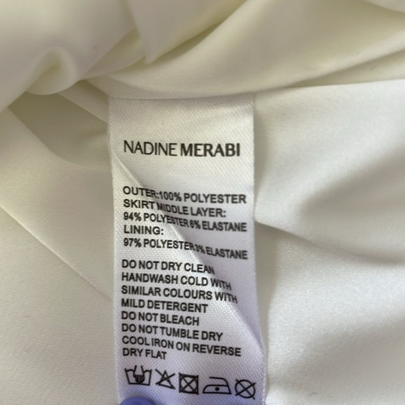 New Nadine Merabi Audrina Beaded Long Sleeve Dress - Picture 7 of 8